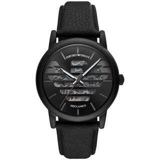 Foto 2 | Foto 2 | Reloj Emporio Armani Hombre Meccanico Ar60032 Caja Redonda 43mm Diámetro Acero Inoxidable Cierre Hebilla Movimiento Automático