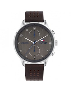 Foto 3 | Foto 3 | Reloj Tommy Hilfiger Hombre Chase 1791579 Caja Redonda 44mm Diámetro Acero Inoxidable Cierre Hebilla Movimiento Cuarzo