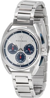 Foto 2 | Foto 2 | Reloj Maserati Hombre Trimarano R8873632001 Caja Redonda 41mm Diámetro Acero Inoxidable Cierre Desplegable Movimiento Cuarzo