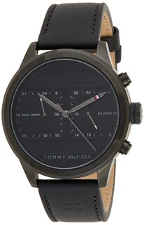 Foto 6 | Foto 6 | Reloj Tommy Hilfiger Hombre Icon 1791595 Caja Redonda 44mm Diámetro Acero Inoxidable Cierre Hebilla Movimiento Cuarzo Dial Negro
