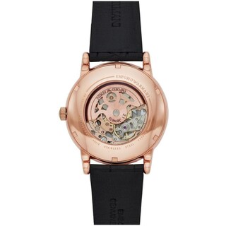 Foto 6 | Foto 6 | Reloj Emporio Armani Hombre Meccanico Ar60031 Caja Redonda 43mm Diámetro Acero Inoxidable Cierre Hebilla Movimiento Automático