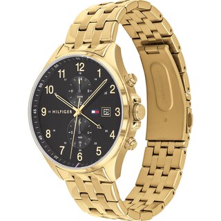Foto 3 | Foto 3 | Reloj Tommy Hilfiger Hombre West 1791708 Caja Redonda 44mm Diámetro Acero Inoxidable Cierre Desplegable Movimiento Cuarzo