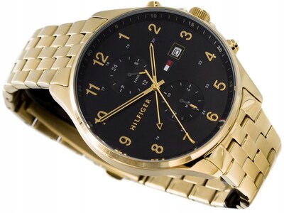 Foto 5 | Foto 5 | Reloj Tommy Hilfiger Hombre West 1791708 Caja Redonda 44mm Diámetro Acero Inoxidable Cierre Desplegable Movimiento Cuarzo