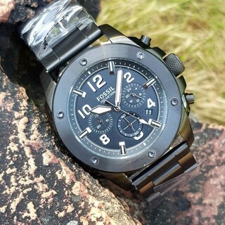 Foto 4 | Foto 4 | Reloj Fossil Hombre Modern Machine Fs4927 Caja Redonda 45mm Diámetro Acero Inoxidable Cierre Desplegable Movimiento Cuarzo