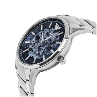 Foto 6 | Foto 6 | Reloj Emporio Armani Hombre Meccanico Ar60037 Caja Redonda 43mm Diámetro Acero Inoxidable Cierre Desplegable