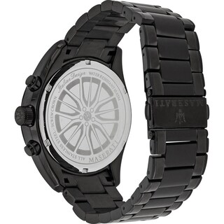 Foto 4 | Foto 4 | Reloj Maserati Hombre Traguardo R8873612002 Caja Redonda 45mm Diámetro Acero Inoxidable Cierre Desplegable Movimiento Cuarzo