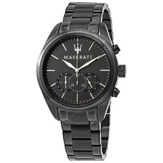 Foto 5 | Foto 5 | Reloj Maserati Hombre Traguardo R8873612002 Caja Redonda 45mm Diámetro Acero Inoxidable Cierre Desplegable Movimiento Cuarzo