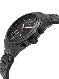Foto 6 | Foto 6 | Reloj Maserati Hombre Traguardo R8873612002 Caja Redonda 45mm Diámetro Acero Inoxidable Cierre Desplegable Movimiento Cuarzo