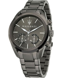 Foto 7 | Foto 7 | Reloj Maserati Hombre Traguardo R8873612002 Caja Redonda 45mm Diámetro Acero Inoxidable Cierre Desplegable Movimiento Cuarzo