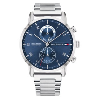 Foto 1 | Foto 1 | Reloj Tommy Hilfiger Hombre Kane 1710401 Caja Redonda 40mm Diámetro Acero Inoxidable Cierre Deslizante Movimiento Cuarzo