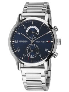 Foto 6 | Foto 6 | Reloj Tommy Hilfiger Hombre Kane 1710401 Caja Redonda 40mm Diámetro Acero Inoxidable Cierre Deslizante Movimiento Cuarzo
