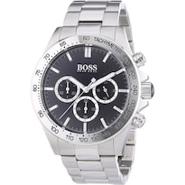 Reloj Hugo Boss Hombre Ikon 1512965 Caja Redonda 46mm Diámetro Acero Inoxidable Cierre Desplegable Movimiento Cuarzo