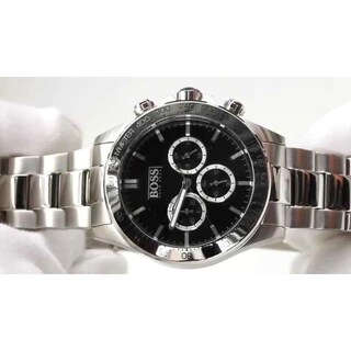 Foto 4 | Foto 4 | Reloj Hugo Boss Hombre Ikon 1512965 Caja Redonda 46mm Diámetro Acero Inoxidable Cierre Desplegable Movimiento Cuarzo