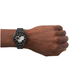 Foto 6 | Foto 6 | Reloj Armani Exchange Hombre Classic Ax2748 Caja Redonda 44mm Diámetro Acero Inoxidable Cierre Desplegable Movimiento Cuarzo