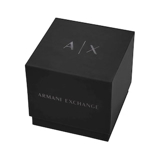 Foto 8 | Foto 8 | Reloj Armani Exchange Hombre Classic Ax2748 Caja Redonda 44mm Diámetro Acero Inoxidable Cierre Desplegable Movimiento Cuarzo