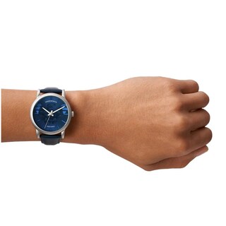 Foto 6 | Foto 6 | Reloj Emporio Armani Hombre Meccanico Ar60030 Caja Redonda 43mm Diámetro Acero Inoxidable Cierre Hebilla Movimiento Automático