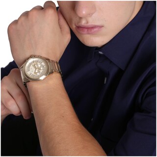 Foto 8 | Foto 8 | Reloj Armani Exchange Hombre Classic Ax2602 Caja Redonda 44mm Diámetro Acero Inoxidable Cierre Desplegable Movimiento Cuarzo
