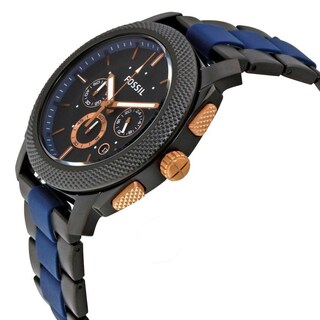 Foto 3 | Foto 3 | Reloj Fossil Hombre Modern Machine Fs5164 Caja Redonda 45mm Diámetro Acero Inoxidable Cierre Desplegable Movimiento Cuarzo