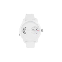 Reloj Tommy Hilfiger Hombre Denim 1791558 Caja Redonda 40mm Diámetro Acero Inoxidable Cierre Hebilla Movimiento Cuarzo