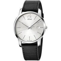 Reloj Calvin Klein Hombre City K2g2g1c6 Caja Redonda 43mm Diámetro Acero Inoxidable Cierre Hebilla Movimiento Cuarzo