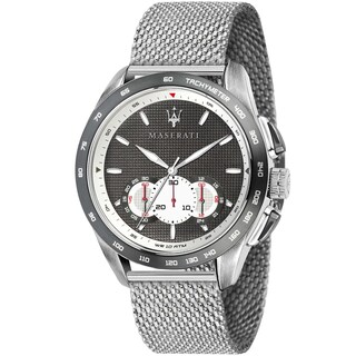 Foto 1 | Foto 1 | Reloj Maserati Hombre Traguardo R8873612008 Caja Redonda 45mm Diámetro Acero Inoxidable Cierre Deslizante Movimiento Cuarzo
