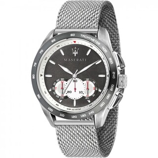 Foto 2 | Foto 2 | Reloj Maserati Hombre Traguardo R8873612008 Caja Redonda 45mm Diámetro Acero Inoxidable Cierre Deslizante Movimiento Cuarzo