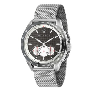 Foto 3 | Foto 3 | Reloj Maserati Hombre Traguardo R8873612008 Caja Redonda 45mm Diámetro Acero Inoxidable Cierre Deslizante Movimiento Cuarzo