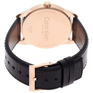 Foto 2 | Foto 2 | Reloj Calvin Klein Hombre City K2g2g6cz Caja Redonda 43mm Diámetro Acero Inoxidable Cierre Hebilla Movimiento Cuarzo