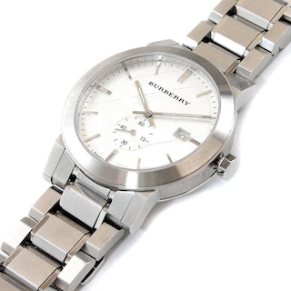 Foto 5 | Foto 5 | Reloj Burberry Hombre Classic Bu9900 Caja Redonda 42mm Diámetro Acero Inoxidable Cierre Desplegable Movimiento Cuarzo