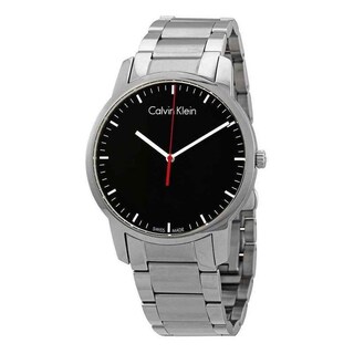 Foto 1 | Foto 1 | Reloj Calvin Klein Hombre City K2g2g141 Caja Redonda 42mm Diámetro Acero Inoxidable Cierre Desplegable Movimiento Cuarzo
