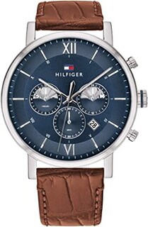 Foto 1 | Foto 1 | Reloj Tommy Hilfiger Hombre Evan 1710393 Caja Redonda 44mm Diámetro Acero Inoxidable Cierre Hebilla Movimiento Cuarzo