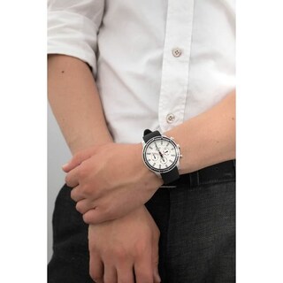 Foto 5 | Foto 5 | Reloj Guess Hombre Fuel W0802g1 Caja Redonda 42mm Diámetro Acero Inoxidable Cierre Hebilla Movimiento Cuarzo Dial Blanco Cristal