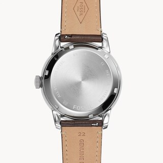 Foto 7 | Foto 7 | Reloj Fossil Hombre Townsman Me1164 Caja Redonda 44mm Diámetro Acero Inoxidable Cierre Hebilla Movimiento Cuarzo Dial Plateado