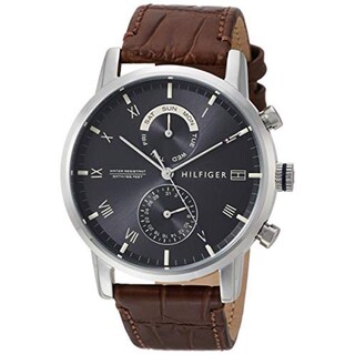 Foto 2 | Foto 2 | Reloj Tommy Hilfiger Hombre Kane 1710398 Caja Redonda 44mm Diámetro Acero Inoxidable Cierre Hebilla Movimiento Cuarzo Dial Negro