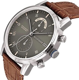 Foto 4 | Foto 4 | Reloj Tommy Hilfiger Hombre Kane 1710398 Caja Redonda 44mm Diámetro Acero Inoxidable Cierre Hebilla Movimiento Cuarzo Dial Negro