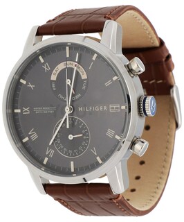 Foto 7 | Foto 7 | Reloj Tommy Hilfiger Hombre Kane 1710398 Caja Redonda 44mm Diámetro Acero Inoxidable Cierre Hebilla Movimiento Cuarzo Dial Negro