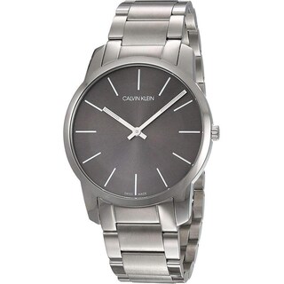 Foto 1 | Foto 1 | Reloj Calvin Klein Hombre City K2g21161 Caja Redonda 43mm Diámetro Acero Inoxidable Cierre Desplegable Movimiento Cuarzo