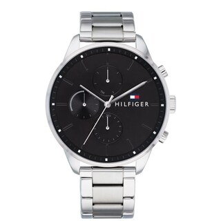 Foto 1 | Foto 1 | Reloj Tommy Hilfiger Hombre Chase 1791485 Caja Redonda 44mm Diámetro Acero Inoxidable Cierre Desplegable Movimiento Cuarzo