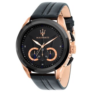 Foto 1 | Foto 1 | Reloj Maserati Hombre Traguardo R8871612025 Caja Redonda 45mm Diámetro Acero Inoxidable Cierre Hebilla Movimiento Cuarzo