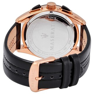 Foto 5 | Foto 5 | Reloj Maserati Hombre Traguardo R8871612025 Caja Redonda 45mm Diámetro Acero Inoxidable Cierre Hebilla Movimiento Cuarzo