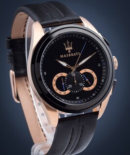 Foto 8 | Foto 8 | Reloj Maserati Hombre Traguardo R8871612025 Caja Redonda 45mm Diámetro Acero Inoxidable Cierre Hebilla Movimiento Cuarzo