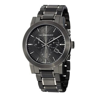 Foto 1 | Foto 1 | Reloj Burberry Hombre Classic Bu9354 Caja Redonda 42mm Diámetro Acero Inoxidable Cierre Desplegable Movimiento Cuarzo