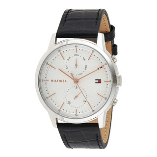 Foto 5 | Foto 5 | Reloj Tommy Hilfiger Hombre Easton 1710434 Caja Redonda 44mm Diámetro Acero Inoxidable Cierre Hebilla Movimiento Cuarzo