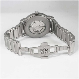 Foto 6 | Foto 6 | Reloj Emporio Armani Hombre Eagle Ar60021 Caja Redonda 40mm Diámetro Acero Inoxidable Cierre Desplegable Movimiento Automático