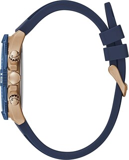 Foto 5 | Foto 5 | Reloj Guess Hombre Commander Gw0211g4 Caja Redonda 43mm Diámetro Acero Inoxidable Cierre Hebilla Movimiento Cuarzo Dial Azul