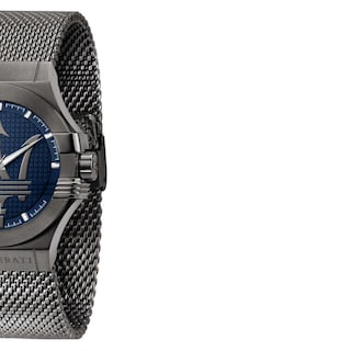 Foto 7 | Foto 8 | Reloj Maserati Hombre Potenza R8853108005 Caja Redonda 40mm Diámetro Acero Inoxidable Cierre Desplegable Movimiento Cuarzo