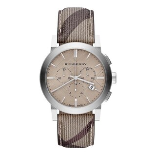 Foto 2 | Foto 2 | Reloj Burberry Hombre Classic Bu9361 Caja Redonda 42mm Diámetro Acero Inoxidable Cierre Hebilla Movimiento Cuarzo Dial Cafe