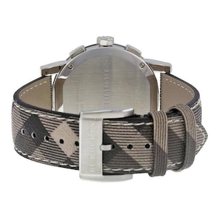 Foto 4 | Foto 4 | Reloj Burberry Hombre Classic Bu9361 Caja Redonda 42mm Diámetro Acero Inoxidable Cierre Hebilla Movimiento Cuarzo Dial Cafe