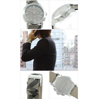 Foto 5 | Foto 5 | Reloj Burberry Hombre Classic Bu9361 Caja Redonda 42mm Diámetro Acero Inoxidable Cierre Hebilla Movimiento Cuarzo Dial Cafe