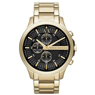 Foto 2 | Foto 2 | Reloj Armani Exchange Hombre Hampton Ax2137 Caja Redonda 46mm Diámetro Acero Inoxidable Cierre Desplegable Movimiento Cuarzo